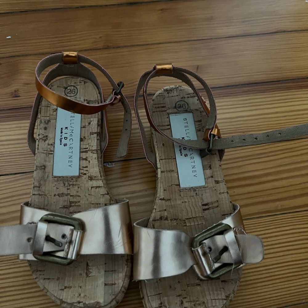 Stella McCartney girls sandals toddler size 26 (9.5 US) - Picture 4 of 6